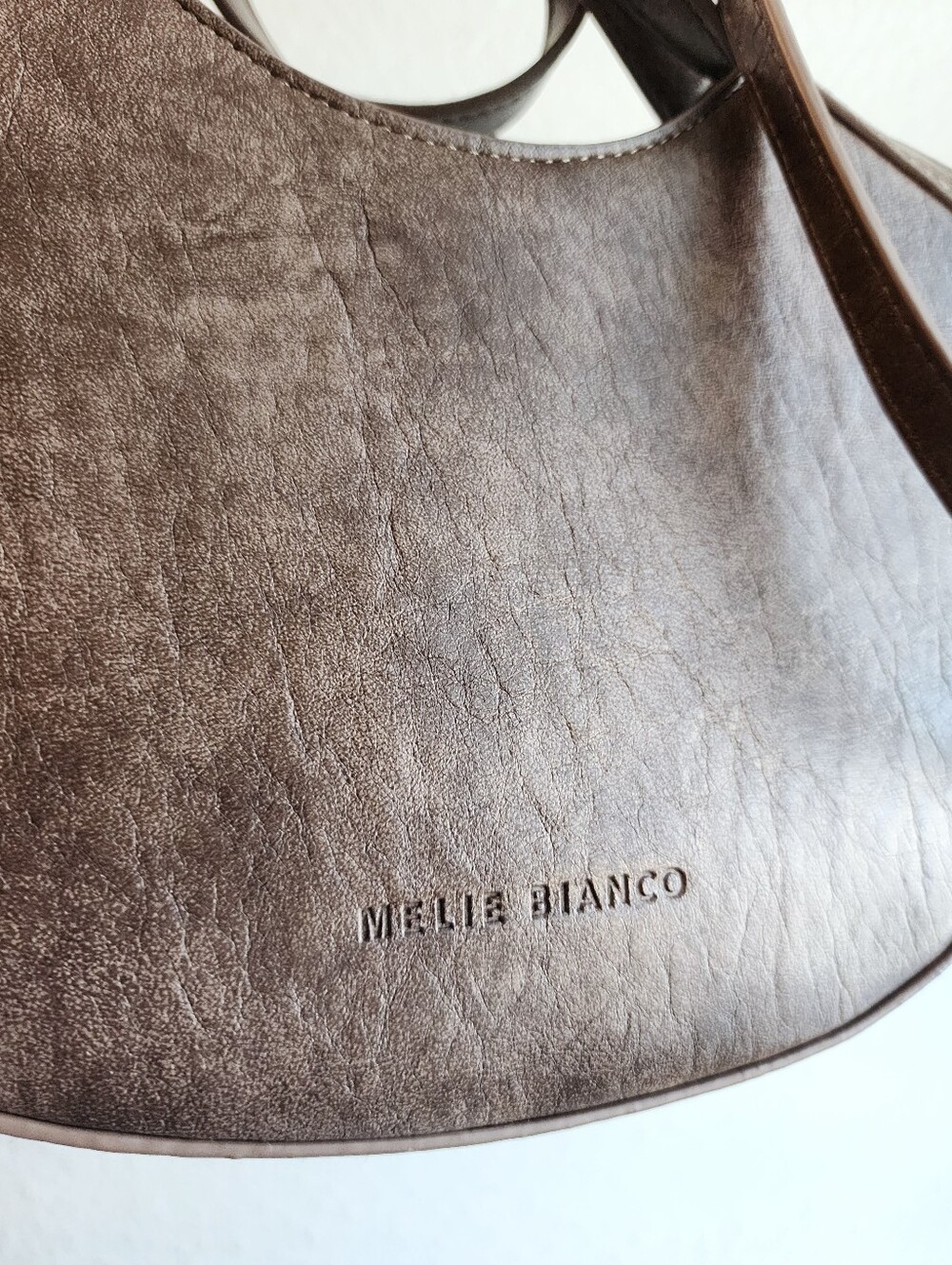 MELIE BIANCO KAYLEE RECYCLED VEGAN LEATHER NWOT SHOULDER OR CROSSBODY - Picture 15 of 16
